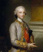 Portrait of the Infante Gabriel of Spain, Anton Raphael Mengs